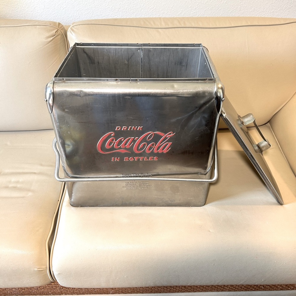 1950s Coca Cola cooler. All original.